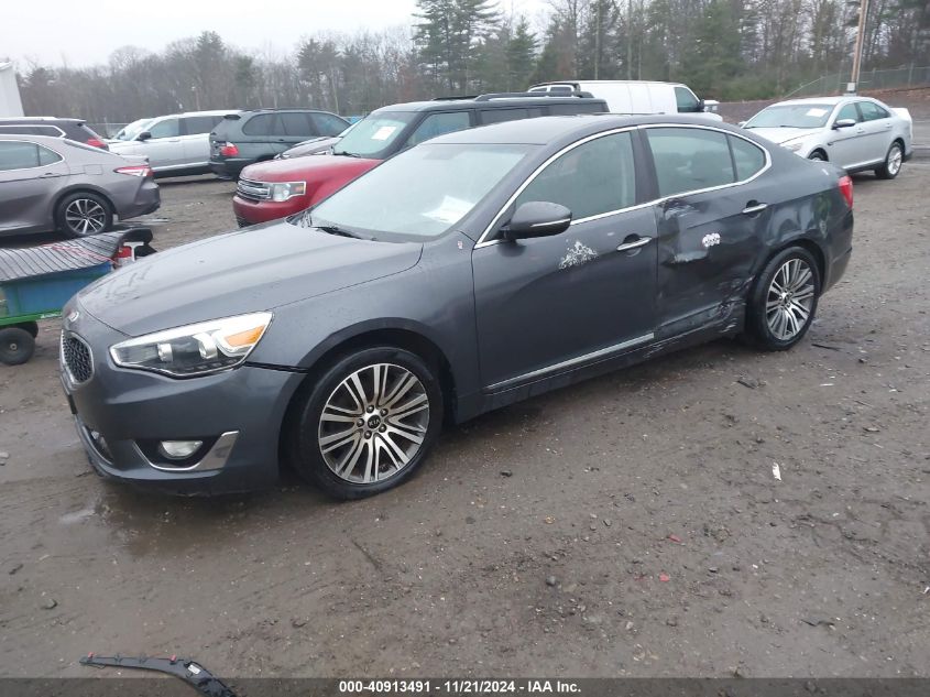 2014 Kia Cadenza Premium VIN: KNALN4D72E5151118 Lot: 40913491