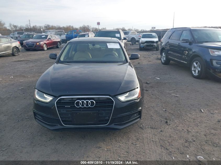 2014 Audi A4 2.0T Premium VIN: WAUFFAFL9EN008170 Lot: 40913510