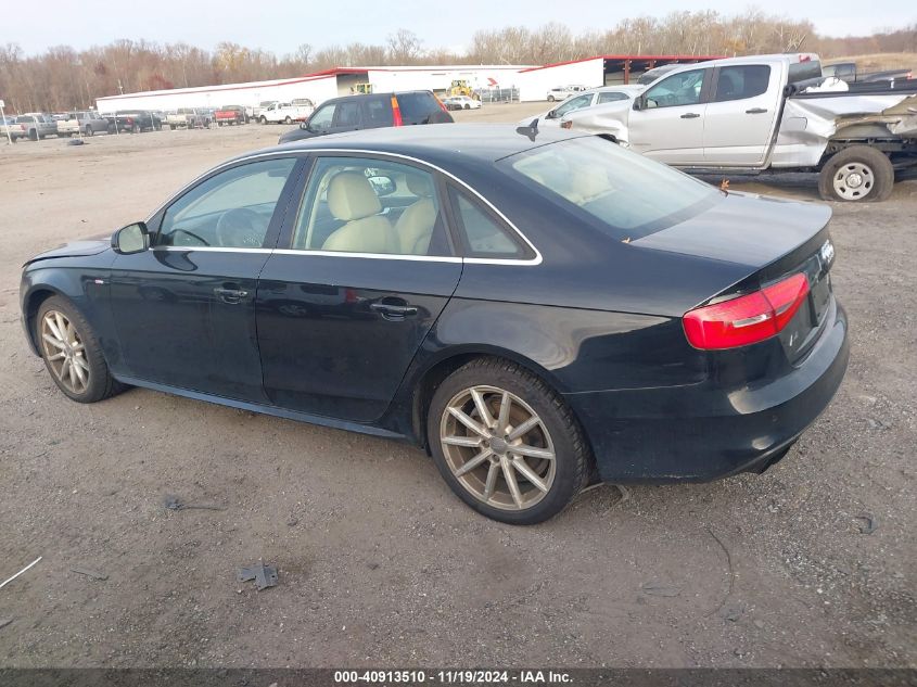 2014 Audi A4 2.0T Premium VIN: WAUFFAFL9EN008170 Lot: 40913510