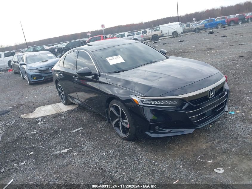 2021 Honda Accord Sport 2.0T VIN: 1HGCV2F35MA026316 Lot: 40913524