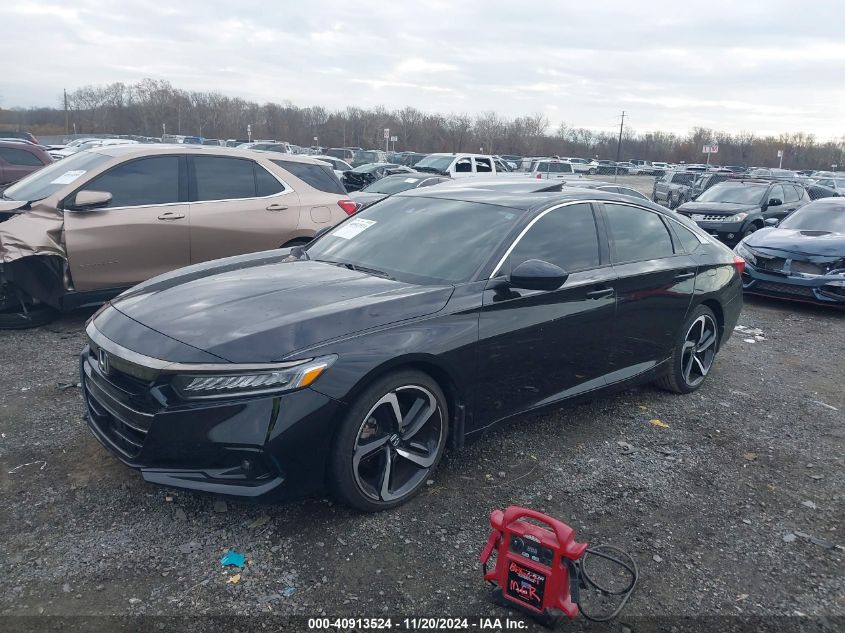 2021 Honda Accord Sport 2.0T VIN: 1HGCV2F35MA026316 Lot: 40913524