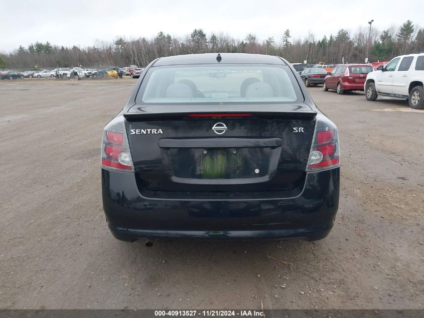 2010 Nissan Sentra 2.0Sr VIN: 3N1AB6AP8AL602035 Lot: 40913527