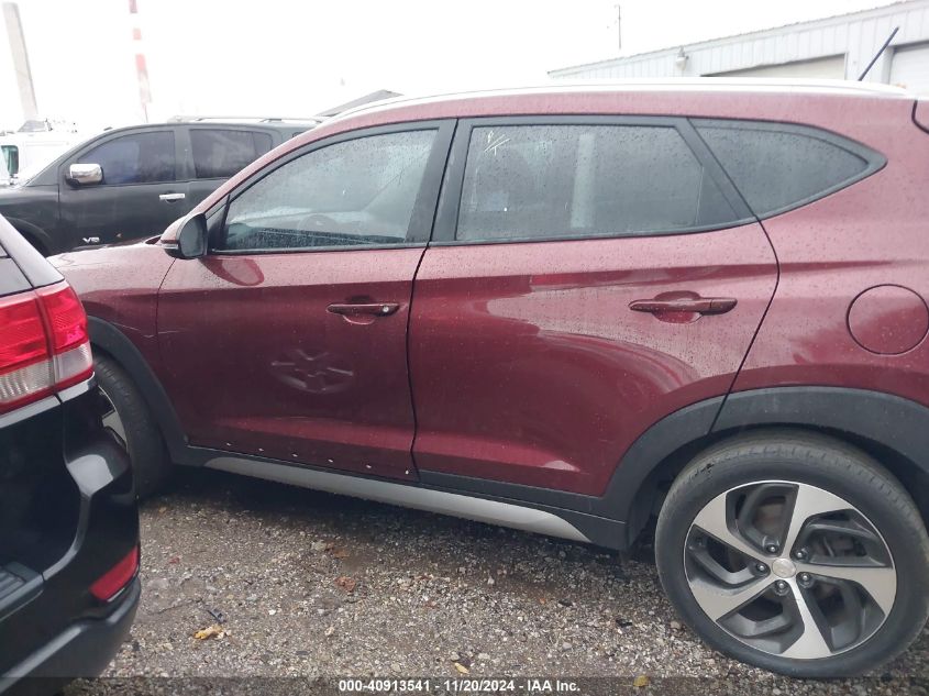 2017 Hyundai Tucson Sport VIN: KM8J3CA20HU313451 Lot: 40913541