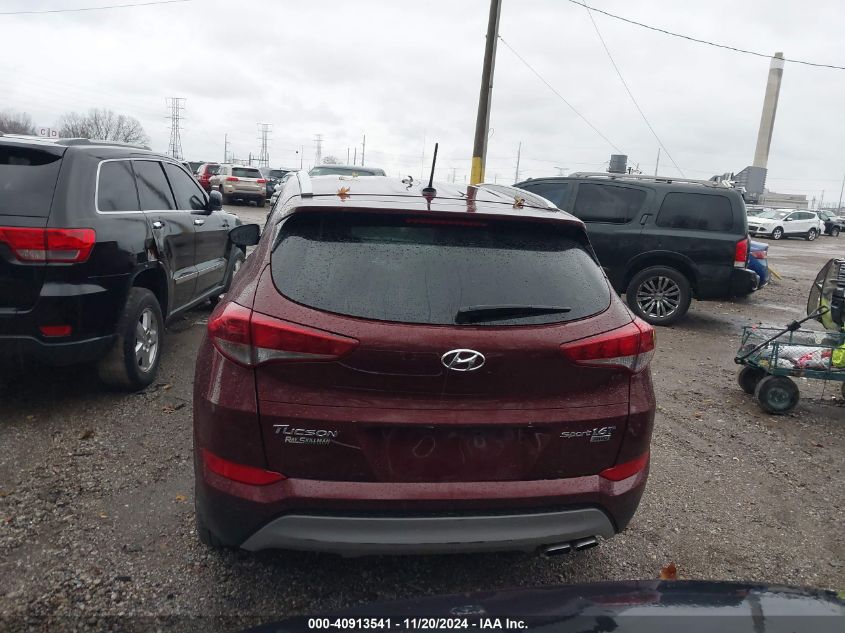 2017 Hyundai Tucson Sport VIN: KM8J3CA20HU313451 Lot: 40913541