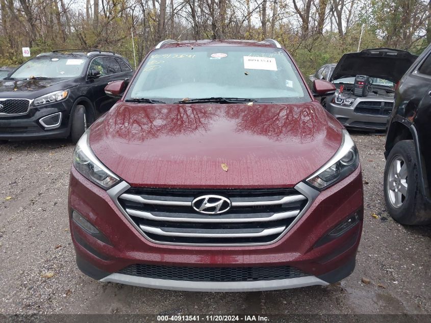 2017 Hyundai Tucson Sport VIN: KM8J3CA20HU313451 Lot: 40913541