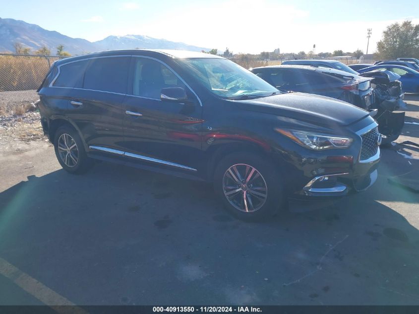 2020 Infiniti Qx60 Pure Awd VIN: 5N1DL0MM5LC522210 Lot: 40913550