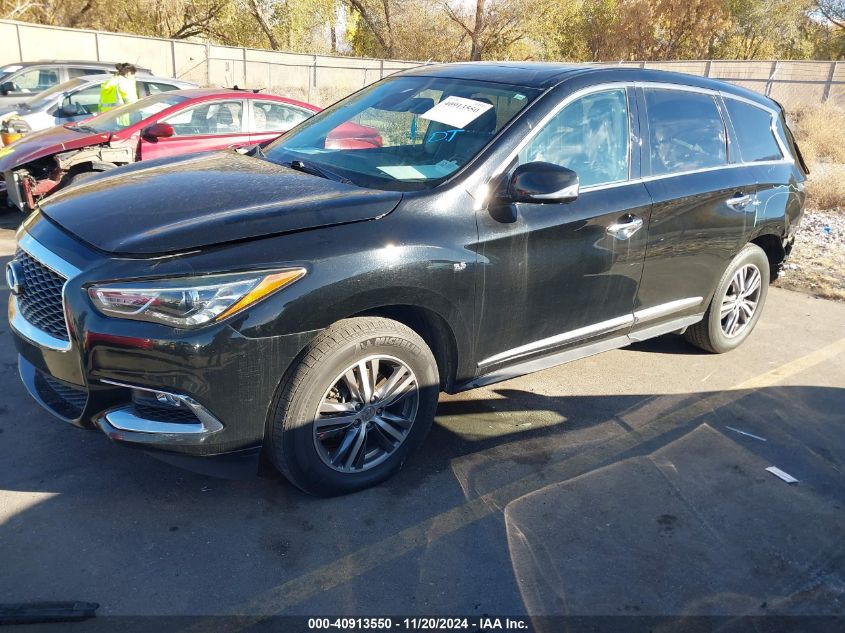 2020 Infiniti Qx60 Pure Awd VIN: 5N1DL0MM5LC522210 Lot: 40913550