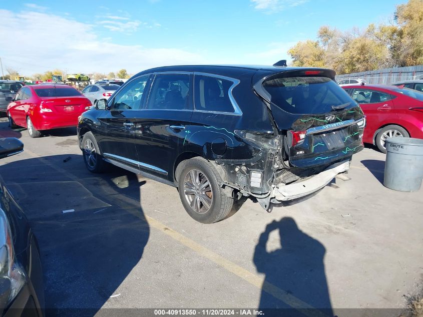 2020 Infiniti Qx60 Pure Awd VIN: 5N1DL0MM5LC522210 Lot: 40913550