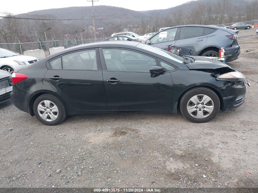 2015 Kia Forte Lx VIN: KNAFK4A6XF5427841 Lot: 40913575