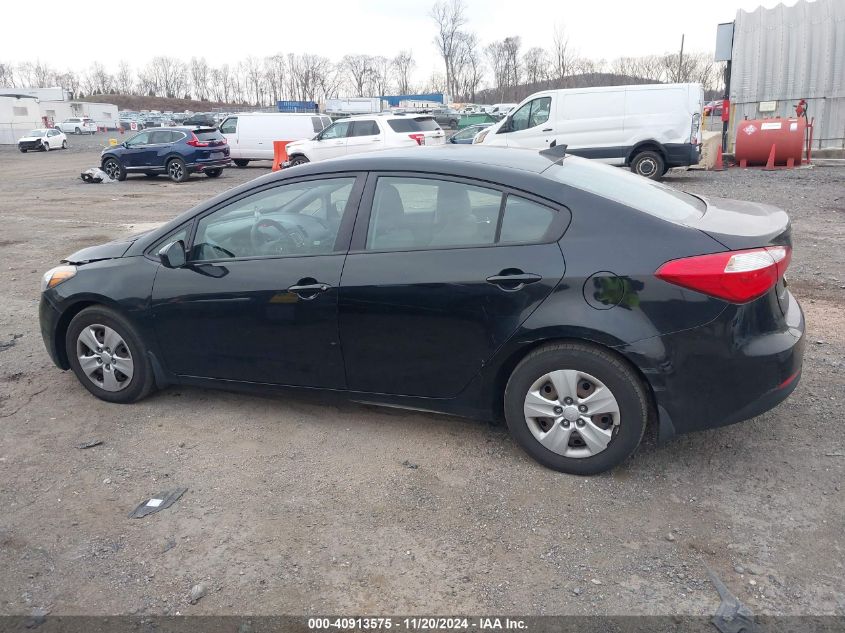 2015 Kia Forte Lx VIN: KNAFK4A6XF5427841 Lot: 40913575