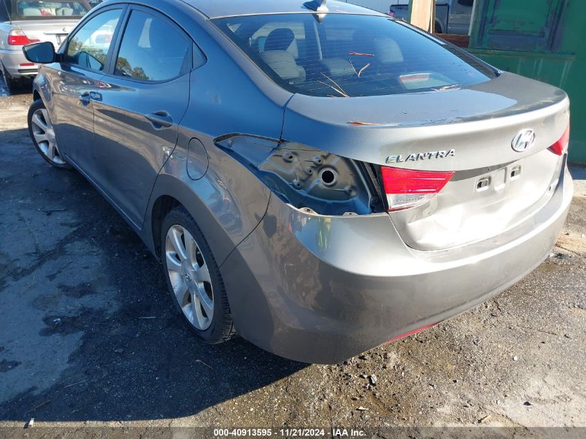 2012 Hyundai Elantra Limited VIN: 5NPDH4AE2CH113337 Lot: 40913595