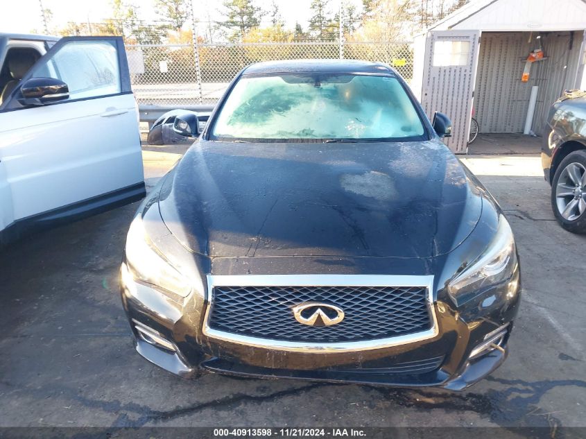 2016 Infiniti Q50 2.0T Premium VIN: JN1CV7AP2GM202217 Lot: 40913598