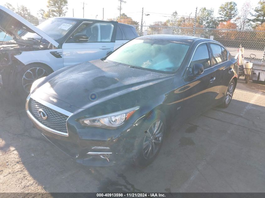 2016 Infiniti Q50 2.0T Premium VIN: JN1CV7AP2GM202217 Lot: 40913598