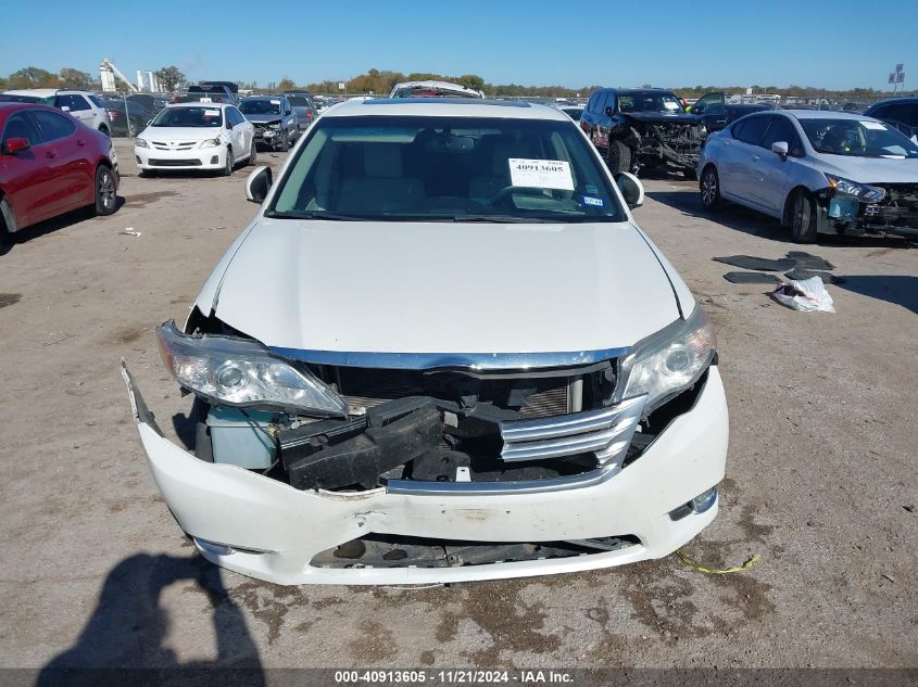 2011 Toyota Avalon VIN: 4T1BK3DBXBU407640 Lot: 40913605