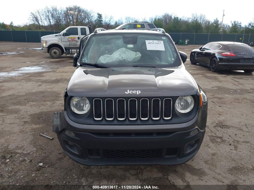 2018 Jeep Renegade Latitude 4X4 VIN: ZACCJBBB5JPG78114 Lot: 40913617