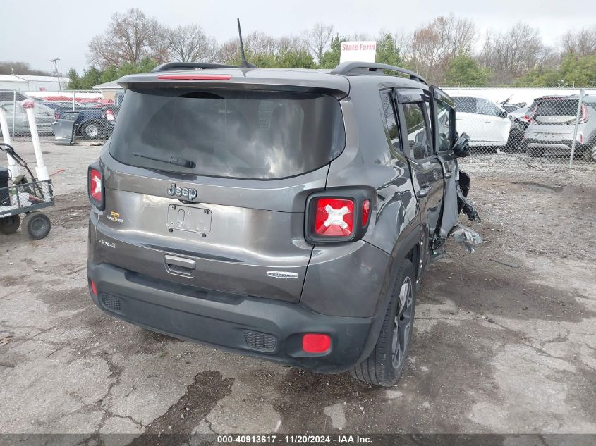 2018 Jeep Renegade Latitude 4X4 VIN: ZACCJBBB5JPG78114 Lot: 40913617