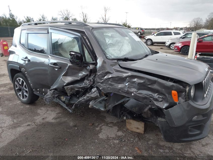 2018 Jeep Renegade Latitude 4X4 VIN: ZACCJBBB5JPG78114 Lot: 40913617