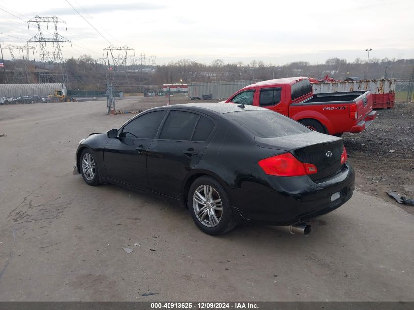 VIN JN1CV6ARXDM768326 2013 Infiniti G37X no.3