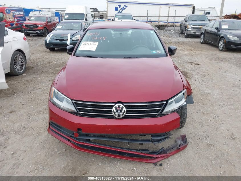 2016 Volkswagen Jetta 1.4T S VIN: 3VW267AJ3GM296109 Lot: 40913628