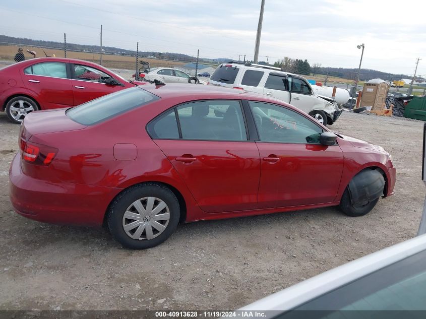 2016 Volkswagen Jetta 1.4T S VIN: 3VW267AJ3GM296109 Lot: 40913628