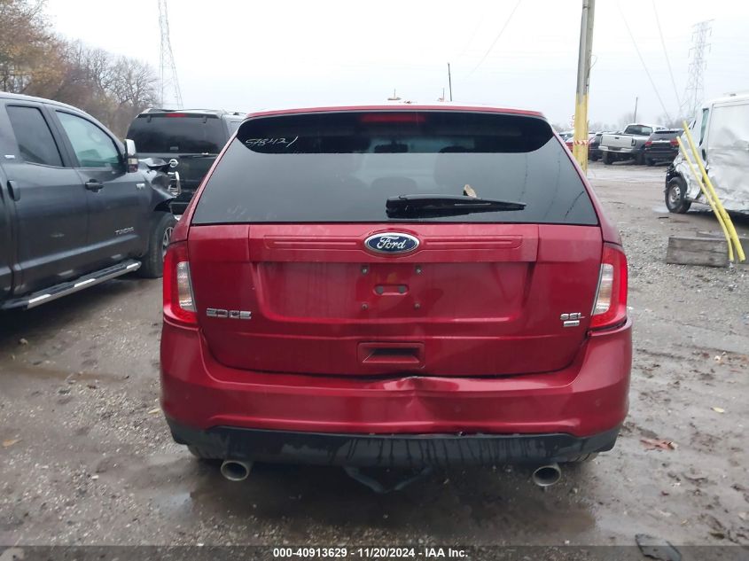 2013 Ford Edge Sel VIN: 2FMDK4JC3DBE10643 Lot: 40913629