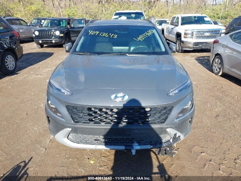 2023 Hyundai Kona Sel VIN: KM8K6CAB6PU987517 Lot: 40913643