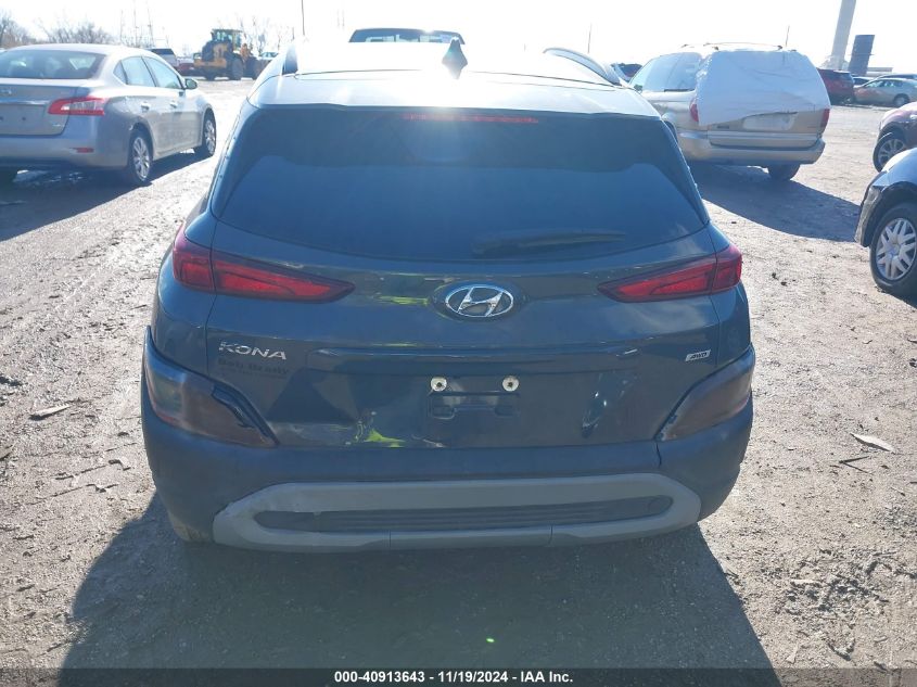 2023 Hyundai Kona Sel VIN: KM8K6CAB6PU987517 Lot: 40913643