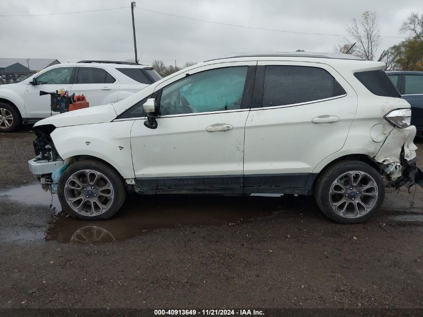 2019 Ford Ecosport Titanium VIN: MAJ3S2KE7KC276727 Lot: 40913649