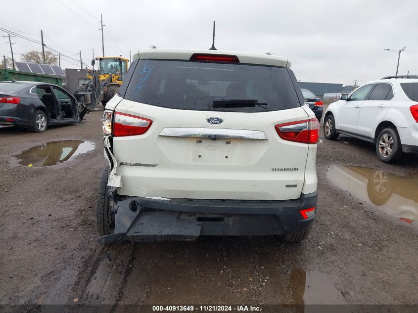 2019 Ford Ecosport Titanium VIN: MAJ3S2KE7KC276727 Lot: 40913649