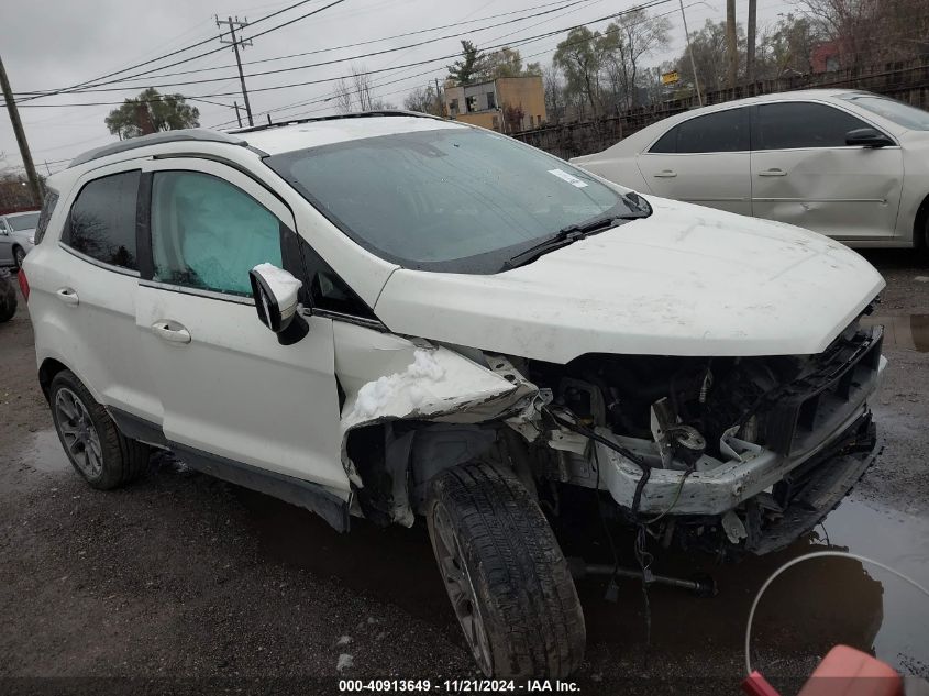 2019 Ford Ecosport Titanium VIN: MAJ3S2KE7KC276727 Lot: 40913649