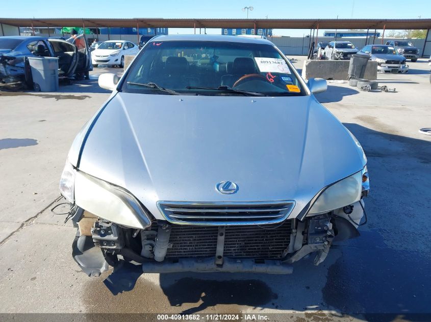 2000 Lexus Es 300 VIN: JT8BF28G4Y5097446 Lot: 40913682