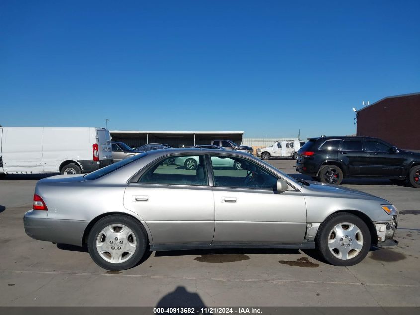 2000 Lexus Es 300 VIN: JT8BF28G4Y5097446 Lot: 40913682