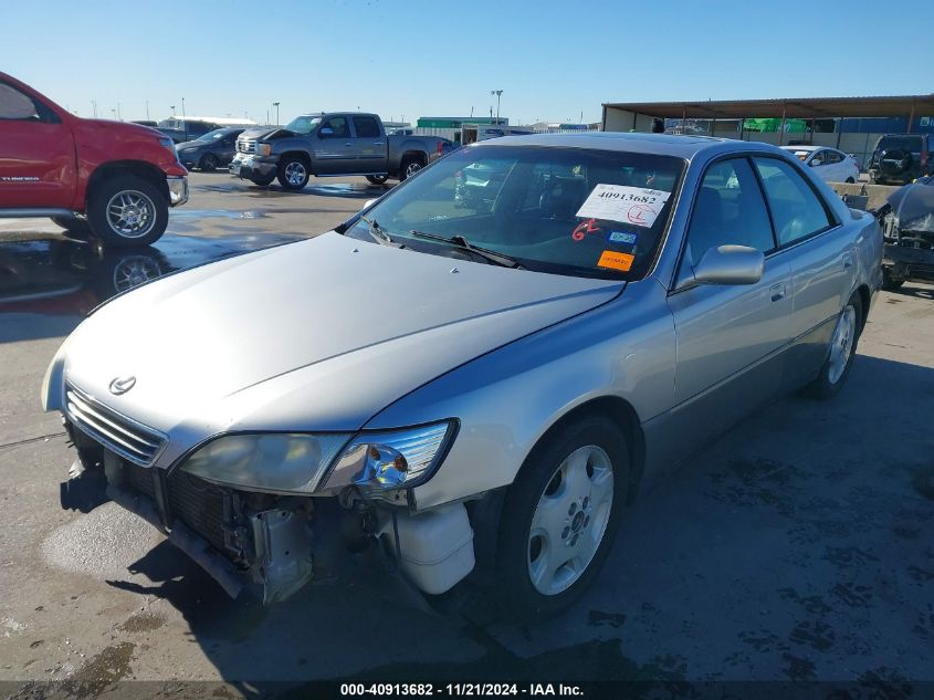 2000 Lexus Es 300 VIN: JT8BF28G4Y5097446 Lot: 40913682