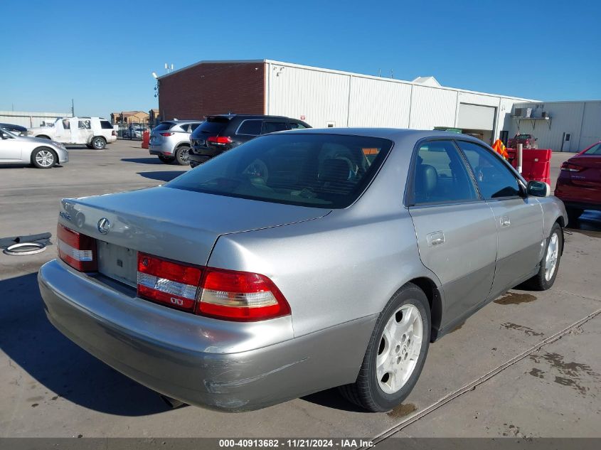 2000 Lexus Es 300 VIN: JT8BF28G4Y5097446 Lot: 40913682