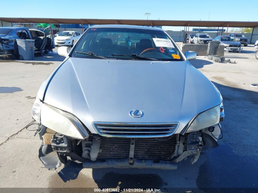 2000 Lexus Es 300 VIN: JT8BF28G4Y5097446 Lot: 40913682