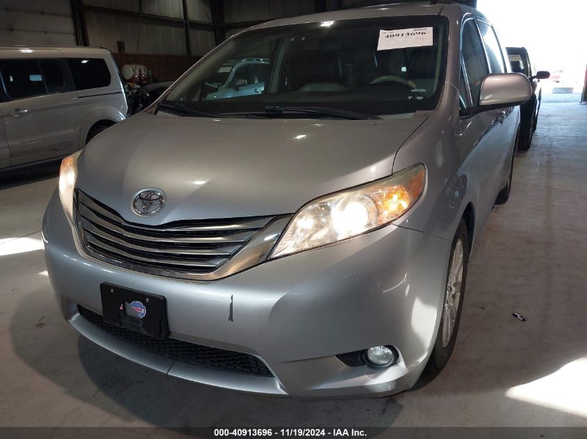 2012 Toyota Sienna Xle 7 Passenger VIN: 5TDDK3DC4CS044893 Lot: 40913696