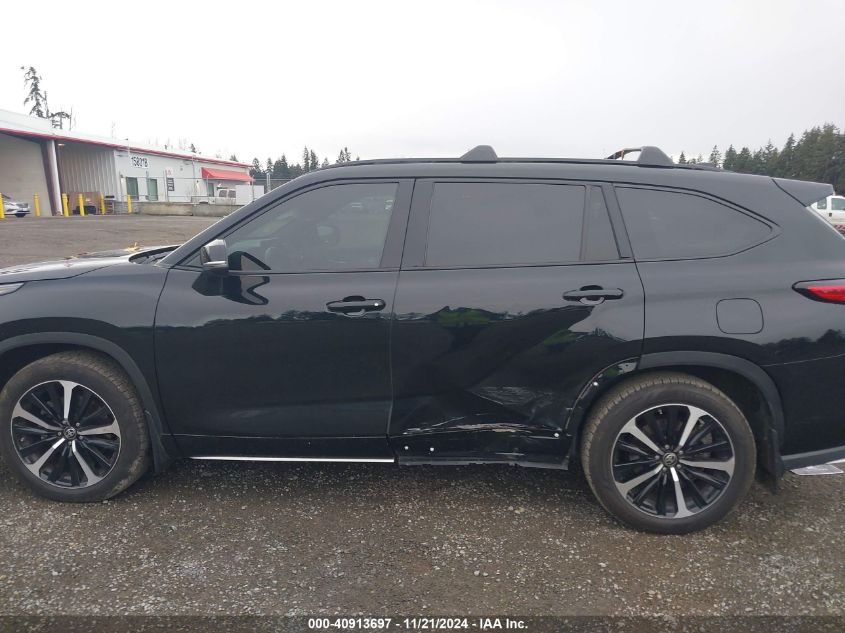 2021 Toyota Highlander Xse VIN: 5TDLZRAH1MS061050 Lot: 40913697