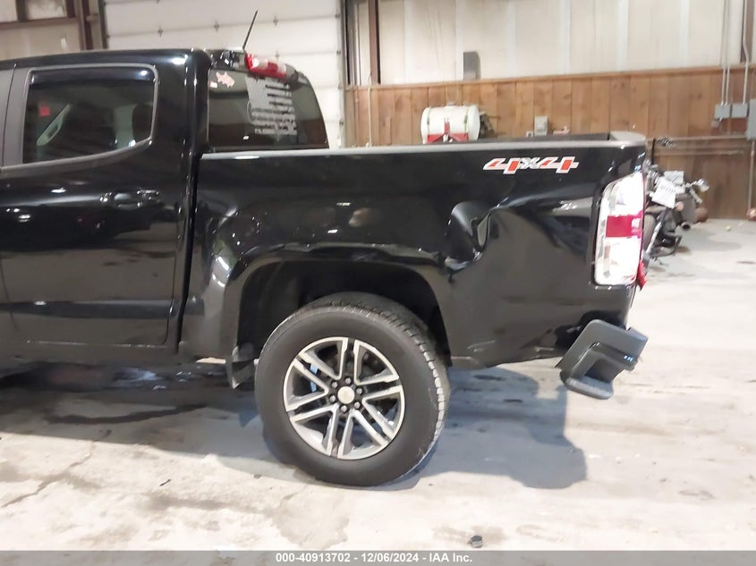 VIN 1GCGTBEN6K1151587 2019 CHEVROLET COLORADO WT
