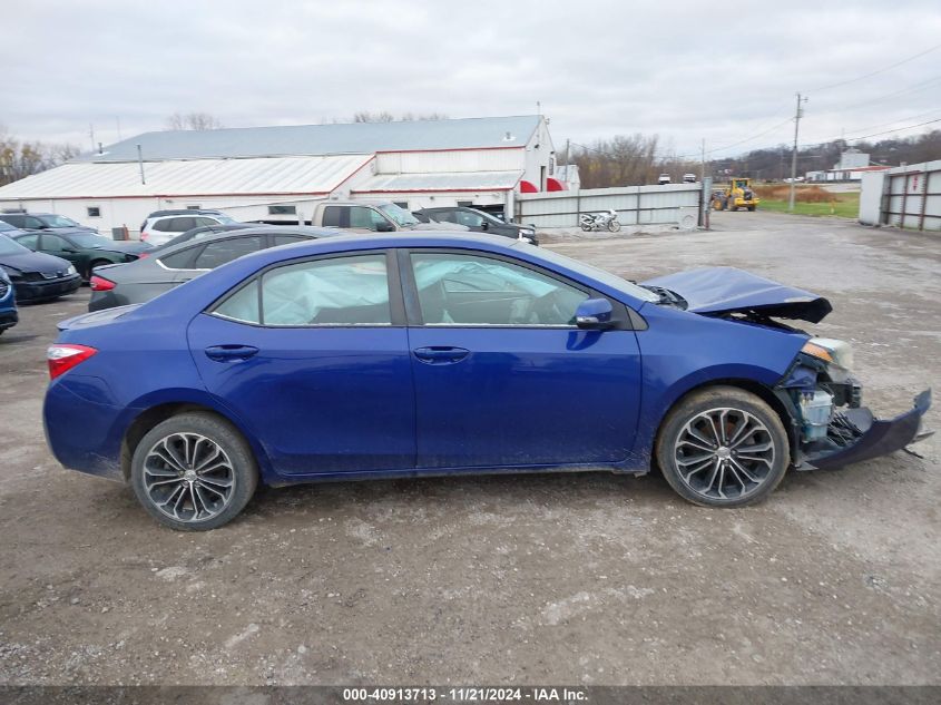 2016 Toyota Corolla S Plus VIN: 5YFBURHE2GP495299 Lot: 40913713