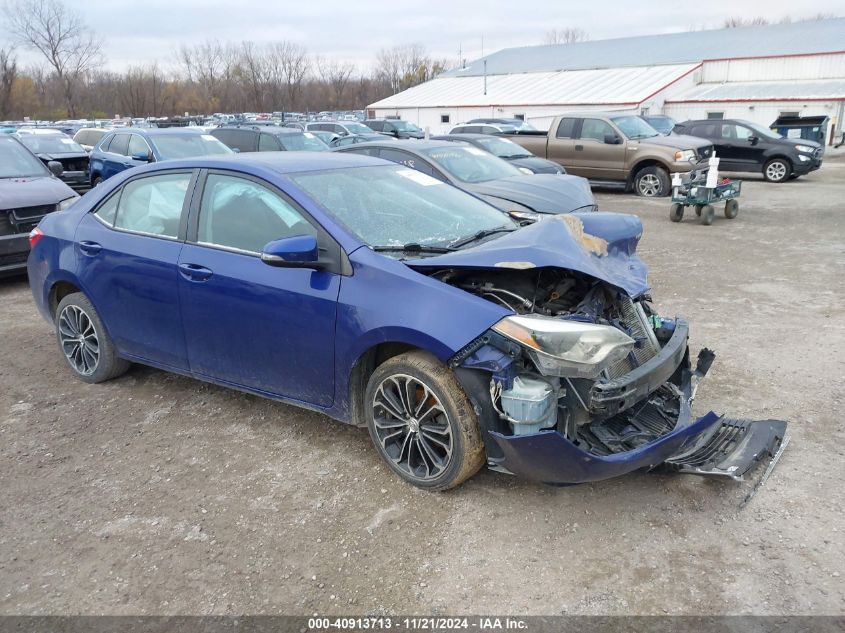 2016 Toyota Corolla S Plus VIN: 5YFBURHE2GP495299 Lot: 40913713