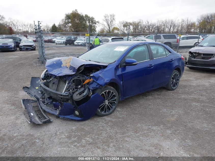 2016 Toyota Corolla S Plus VIN: 5YFBURHE2GP495299 Lot: 40913713