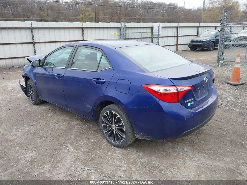 2016 Toyota Corolla S Plus VIN: 5YFBURHE2GP495299 Lot: 40913713