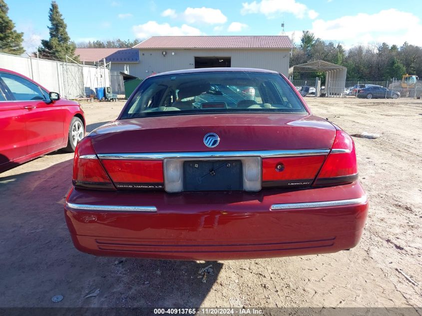 2002 Mercury Grand Marquis Ls VIN: 2MEFM75W32X607260 Lot: 40913765