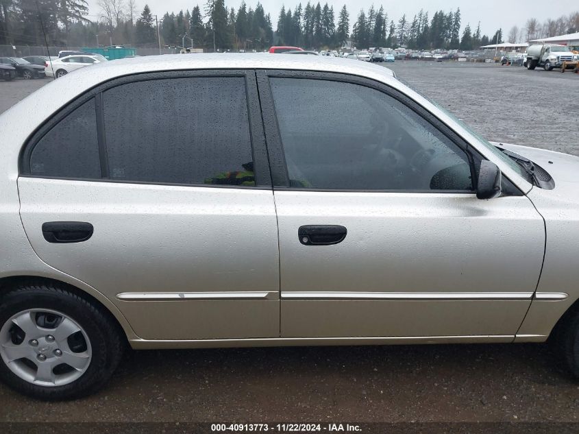 2000 Hyundai Accent Gl VIN: KMHCG45G2YU032471 Lot: 40913773