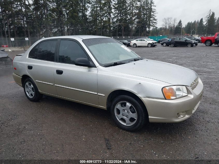 2000 Hyundai Accent Gl VIN: KMHCG45G2YU032471 Lot: 40913773