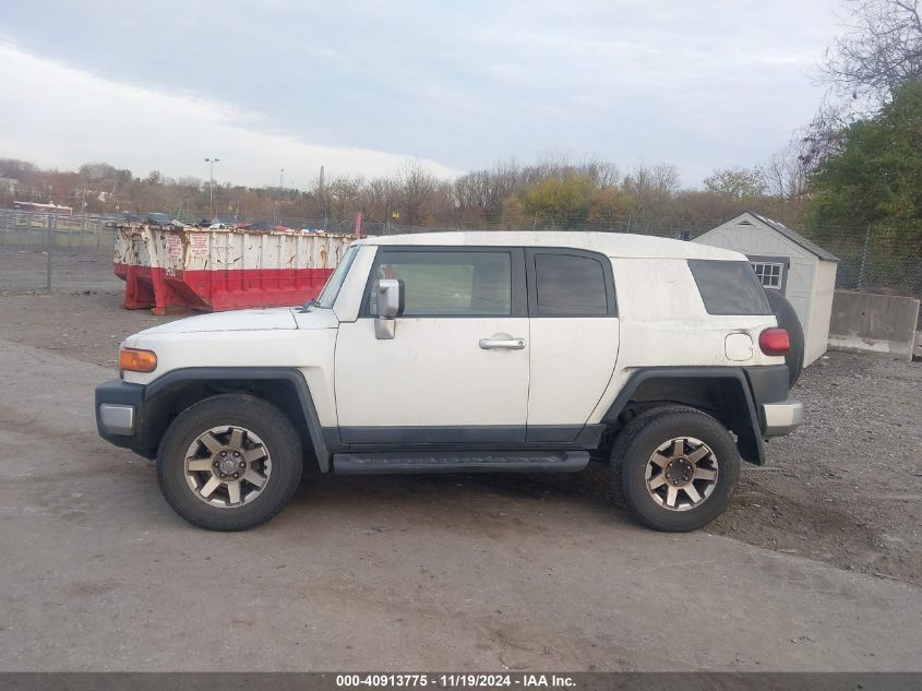 2014 Toyota Fj Cruiser VIN: JTEBU4BF0EK180626 Lot: 40913775