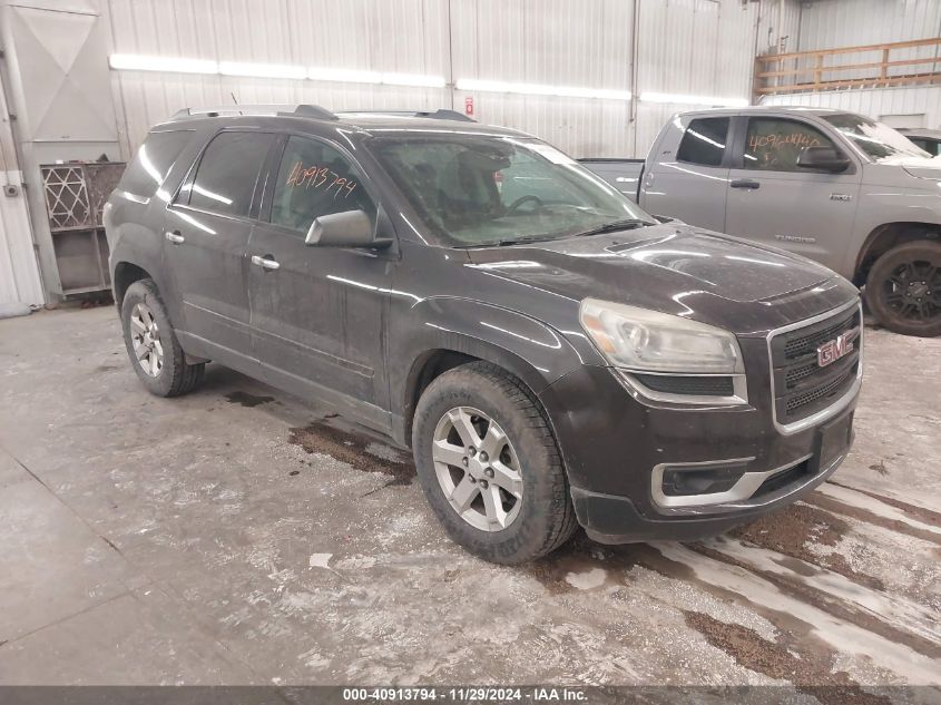 VIN 1GKKRPKD2DJ238234 2013 GMC Acadia, Sle no.1