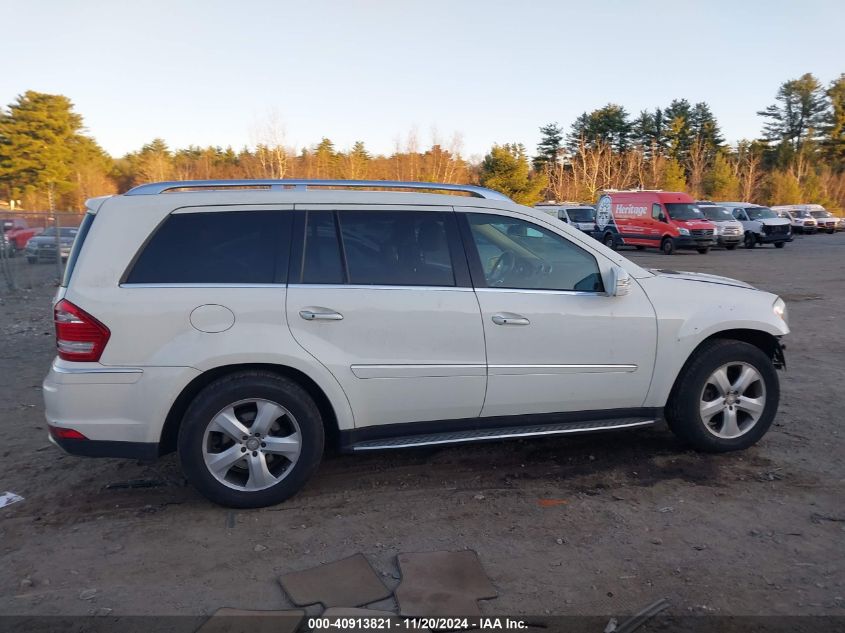 2012 Mercedes-Benz Gl 450 4Matic VIN: 4JGBF7BE9CA780082 Lot: 40913821