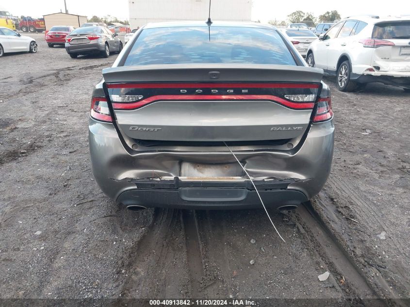 2013 Dodge Dart Rallye VIN: 1C3CDFBA1DD181624 Lot: 40913842