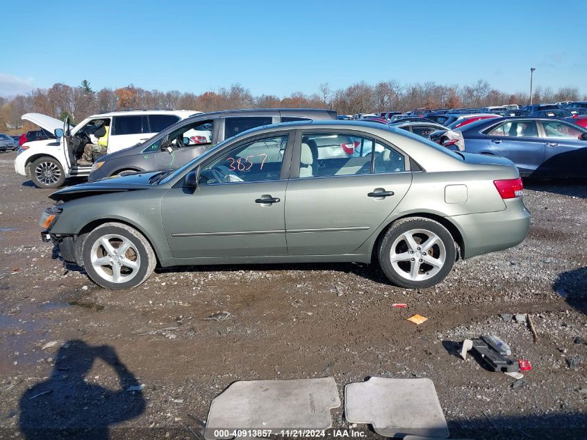 2007 Hyundai Sonata Gls VIN: 5NPET46C47H195040 Lot: 40913857